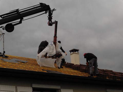 Livraison des tuiles-lumensol